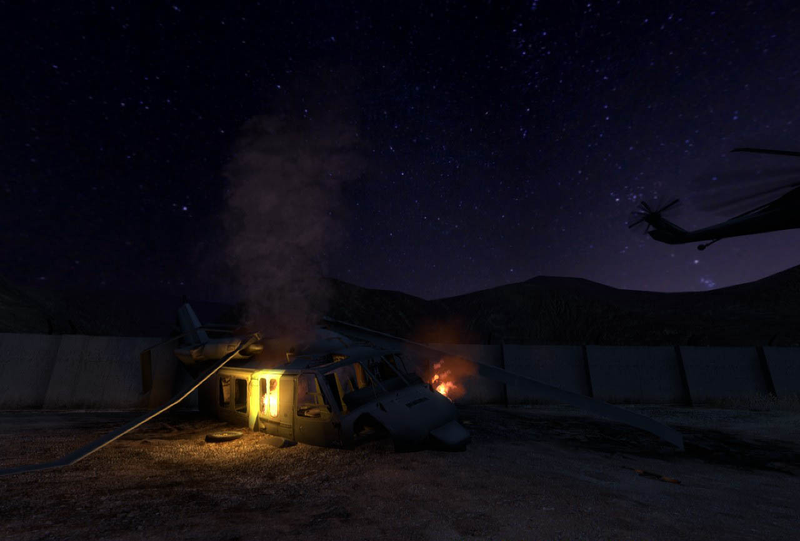 Illustration for article titled Watch Gamers Kill Osama in Recreation of SEALs Assault on Compound